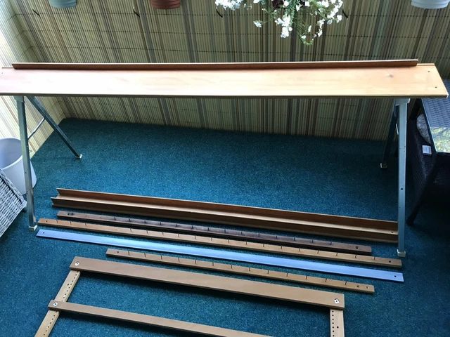 Junghans Knüpftisch 1,80 cm  Buchenholz