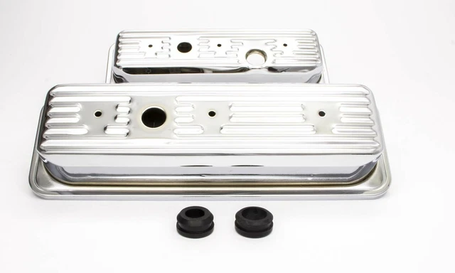 RACING POWER CO-PACKAGED 85-93 GM 4.3L V6 Steel Short V/C Chrome R7458