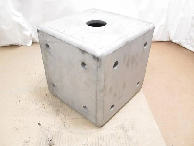 193621 New-No Box; Cooling Applied 50195 Square Box Mount Unloader; SS; 2" Hole