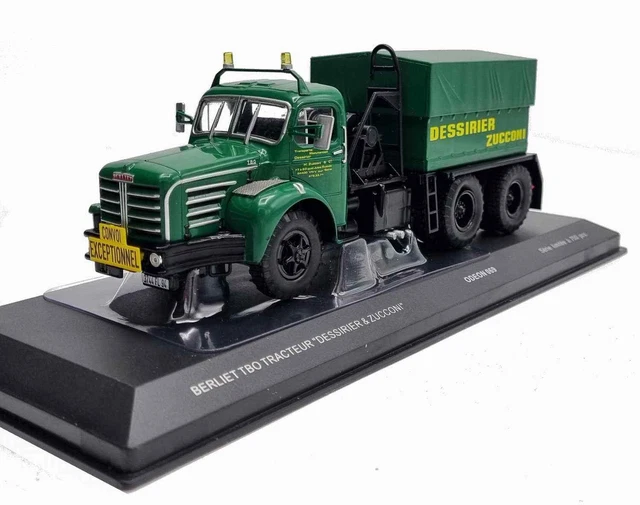 BERLIET TBO TRACTEUR CONVOI EXCEPTIONNEL DESSIRIER & ZUCCONI Métal 1/43