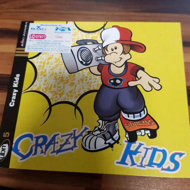 UBM Records UBM 5  Crazy Kids DIGI  > NM  (CD)