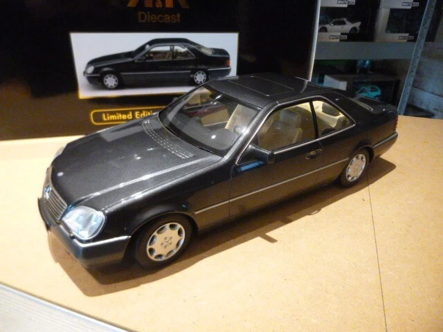 Cult Scale Models 1:18 - Model coupé - Mercedes-Benz 600SEC C140 1992