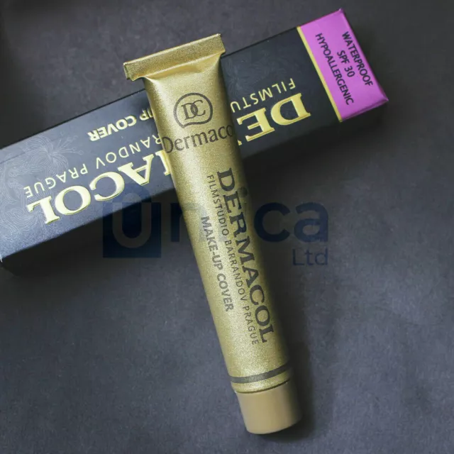 Base de maquillaje legendaria cubierta de maquillaje de alta cubierta Dermacol Reino Unido