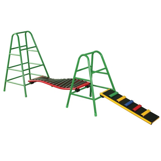 outdoor balancing climbing frame set
