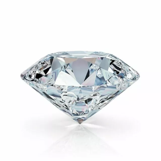 Diamante naturale sciolto Diamante sciolto rotondo certificato D F- IF da 5 mm 2