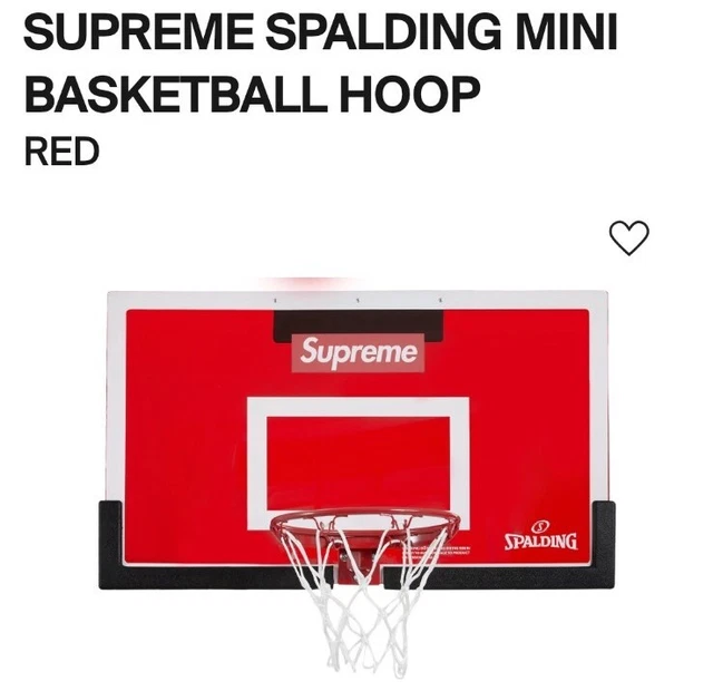 Spalding Mini Basketball Supreme X Spalding 最安！Supreme Spalding