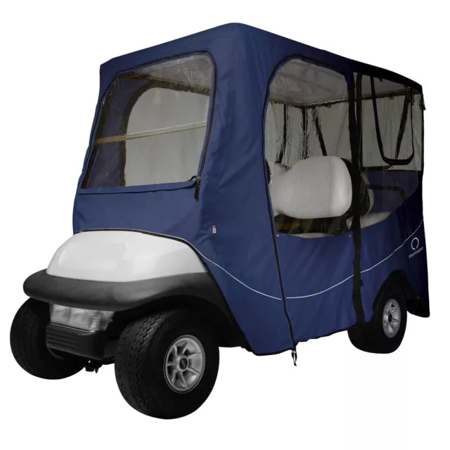 Classic Accessories Deluxe 4 Passenger Golf Cart Enclosure for 80" Top Universal
