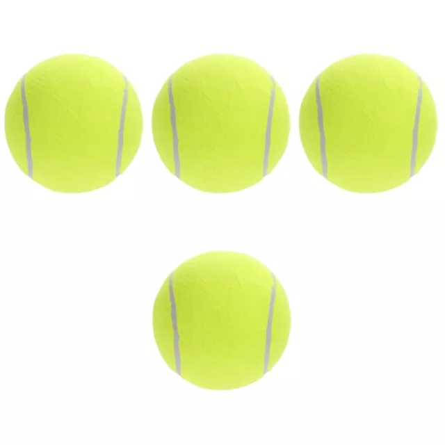 4 piezas pelota de tenis inflable, divertida pelota de tenis, gran pelota de tenis,