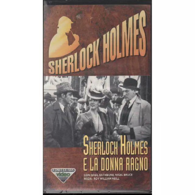 Sherlock Holmes Et La Donna Araignée VHS Roy William Neill Univideo - FCVA5003