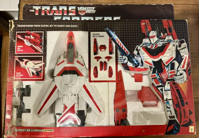 1984 Transformers Jetfire G1 - Complete in Box, Nice Shape