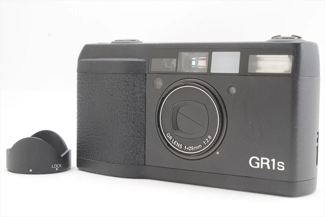 [Near Mint] Ricoh GR1s LCD Works Black Point & Shoot 35mm Film Camera 5778#J0615