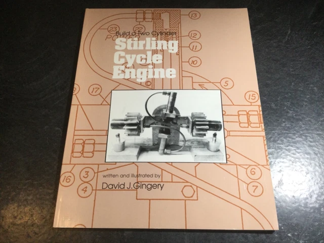 BUILD A TWO Cylinder Stirling Cycle Engine by David Gingery Heat Engine