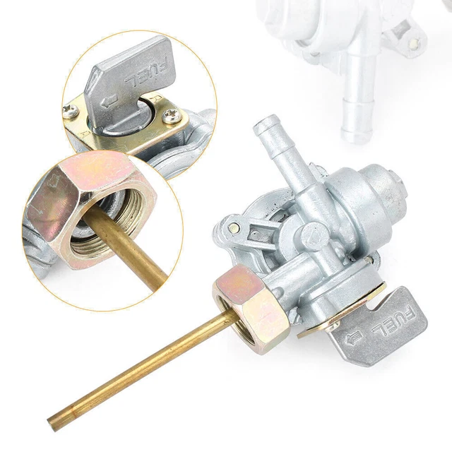 Fuel Gas Tank Petcock Valve Switch Chrome For Honda Magna 250 1994 -1999 2000 mu