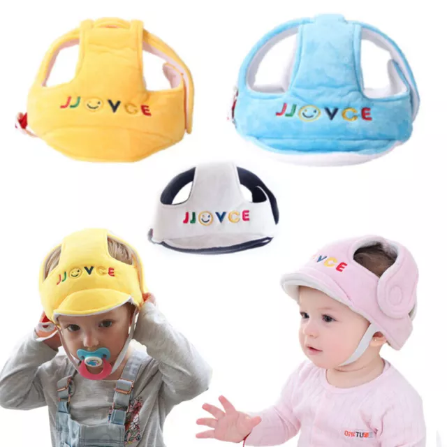 Head Protection Baby Safety Helmet Toddler Adjustable Hats Crash Cap Walking