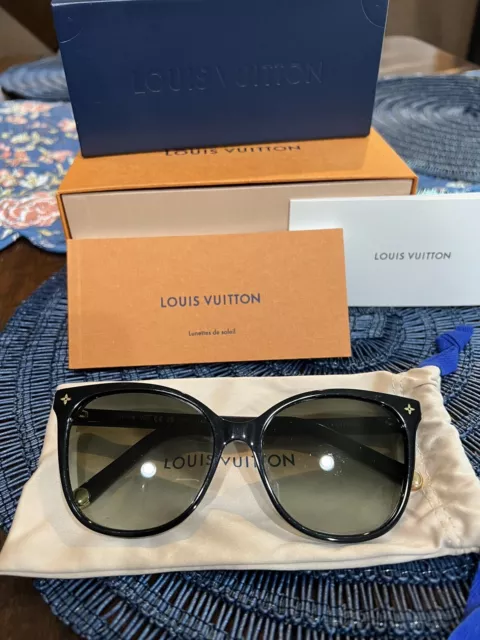 Authentic Very Rare Hand Made In France Sunglasses Louis Vuitton Hard Case  Box