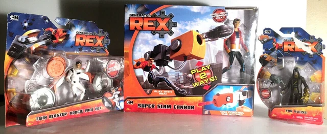 Boneco Van Kleiss Mutante Rex - Generator Rex Mattel 2010