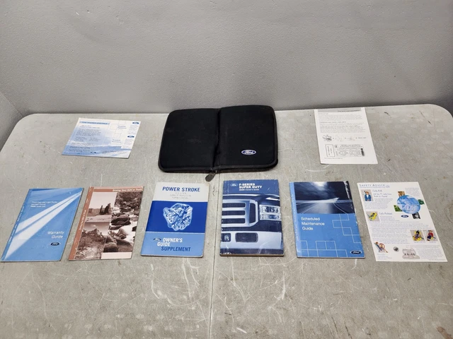 2006 Ford F250 F350 6.0 Diesel Owners Manual 06 Super Duty Guide Book SD
