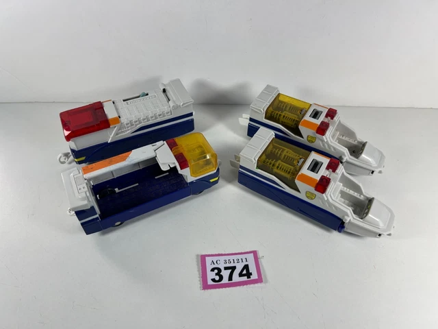 Boîte Hyper City Rescue Tomica Tomy Vintage 85110 - Camion Remorque Pompier Complet - Occasion