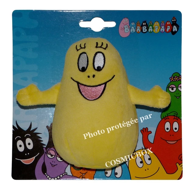Lot Peluches Barbapapa – Barbabébés : Barbouille, Barbalala, Barbotine, Noirs