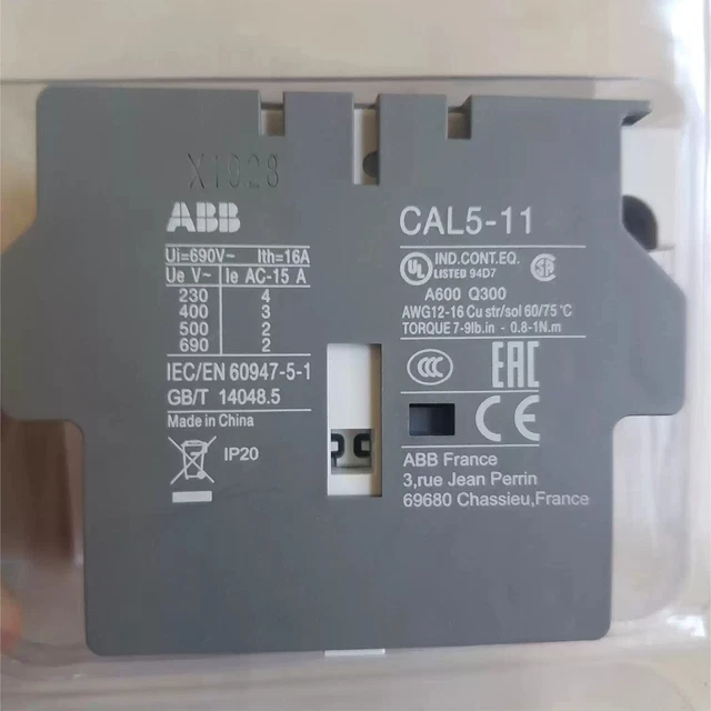 1PC ABB CAL5-11 Auxiliary Contact NEW $29.83 - PicClick AU