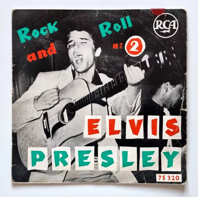ELVIS PRESLEY - Rock And Roll 2 (45T EP) RCA 75.320 (Only COVER = Not the VINYL)