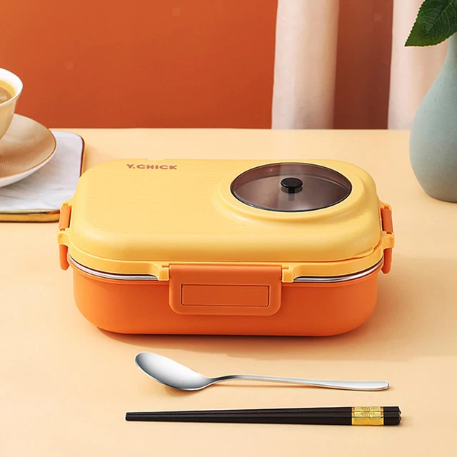 Bento Box mit Geschirr mit 200ml Suppenschüssel für Esszimmer Frauen Männer