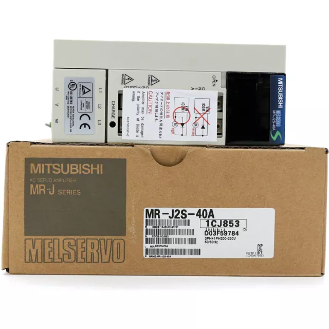 New In Box Mitsubishi AC Servo Drive MR-J2S-40A MRJ2S40A Fast Ship