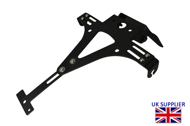 Support Plaque Immatriculation Pliable Moto - Universel