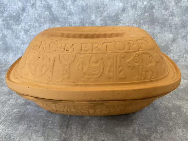 Romertopf by Reco #111 Terra Cotta Clay Baker Baking Roaster Bay Keramik