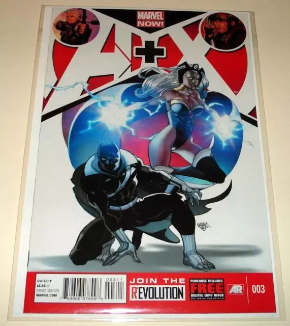 A + X ( AVENGERS PLUS X-MEN )# 3 Marvel Comic (February 2013) NM 1st Printing.