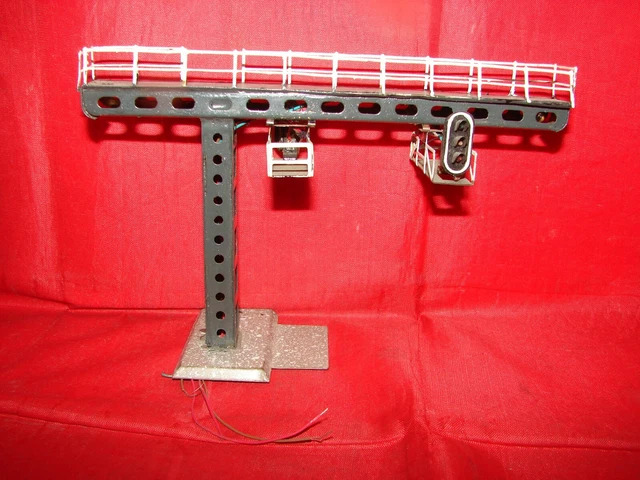 Ho Potence Signalisation 2 Nacelles Train Electrique Metal