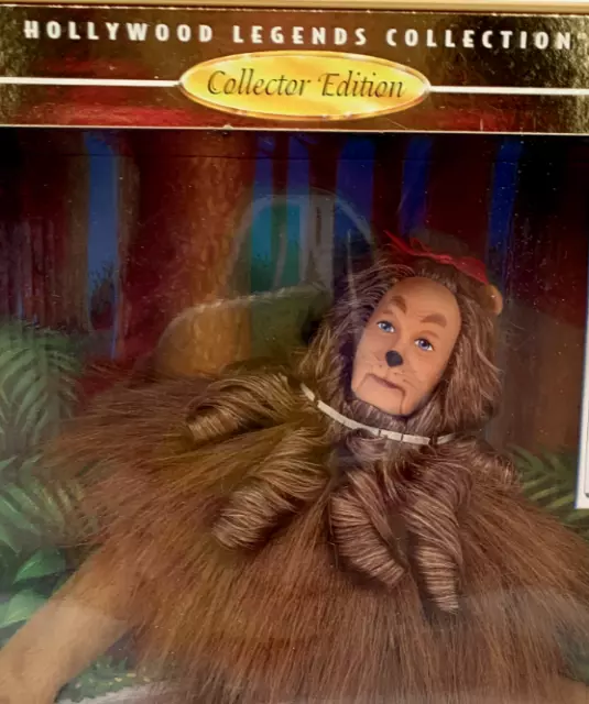 Ken as the Cowardly Lion Wizard of Oz Hollywood Legends Barbie NIB