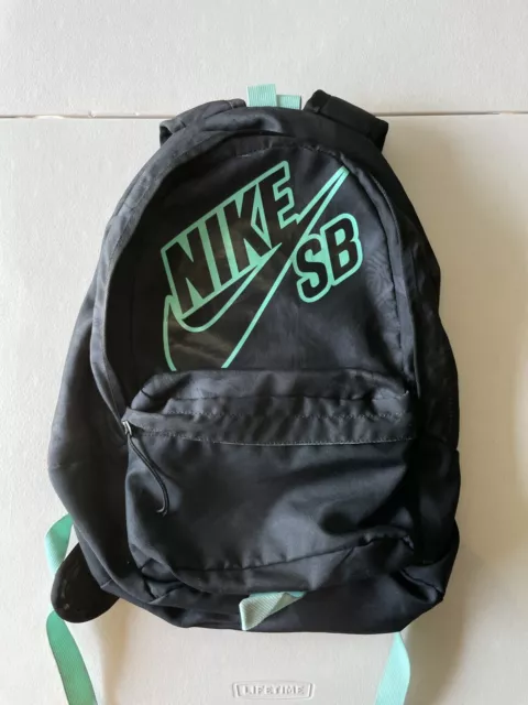 Nike SB 6.0 Piedmont Backpack Black Green Mint Casual School Outdoors