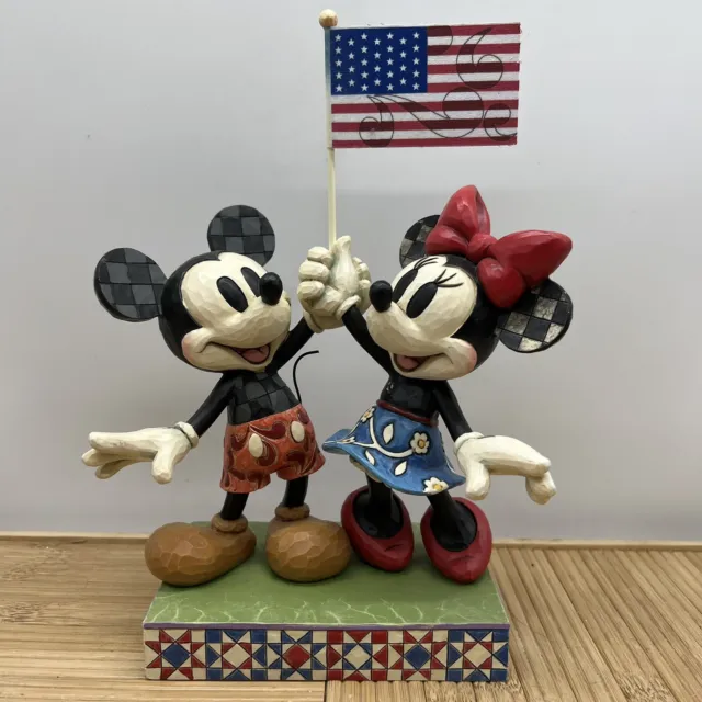 Walt Disney Showcase Mickey and Minnie Mouse Goodwill Ambassadors Enesco