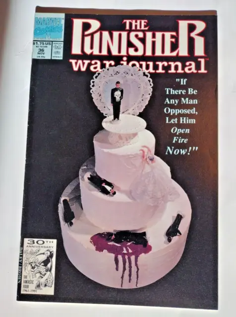 Nov 1991 Marvel Comics - The Punisher War Journal #36 - NM+