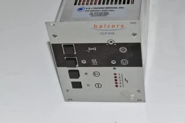 ^^ Pfeiffer Balzers TCP 015 Vacuum Turbo Pump Controller (BXR21) 2
