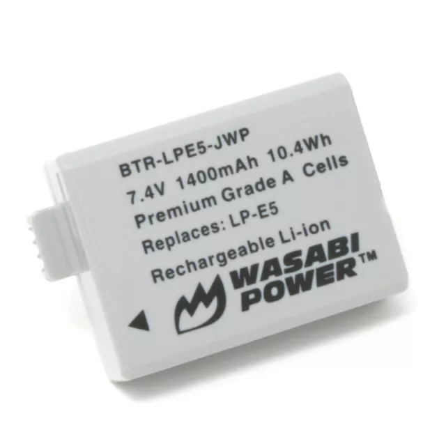 Wasabi Power Battery for Canon LP-E5