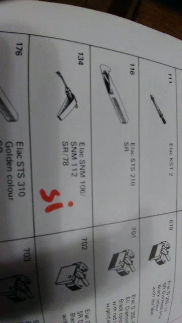 Nadel, SNM 104 N/St Für Elac KST 104 PE 182 US, Neu In OVP - Foto 14