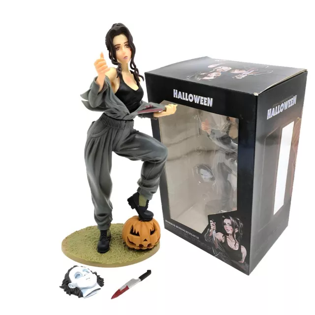 Halloween Michael Myers Horror Action Figure Statue 8" PVC Model Toy Gift NEW