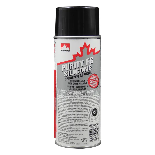 Petro Canada PFSIB12 Purity FG lattina spray silicone aerosol 355 ml