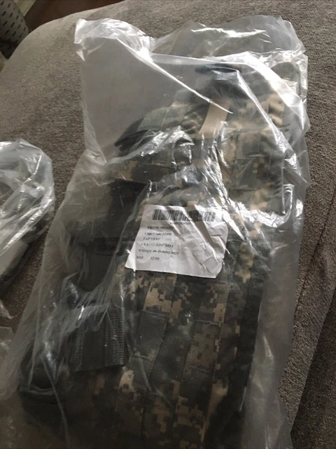 US Army ACU Digi Camo MOLLE II Tactical Assault Panel TAP Chest Rig Harness New