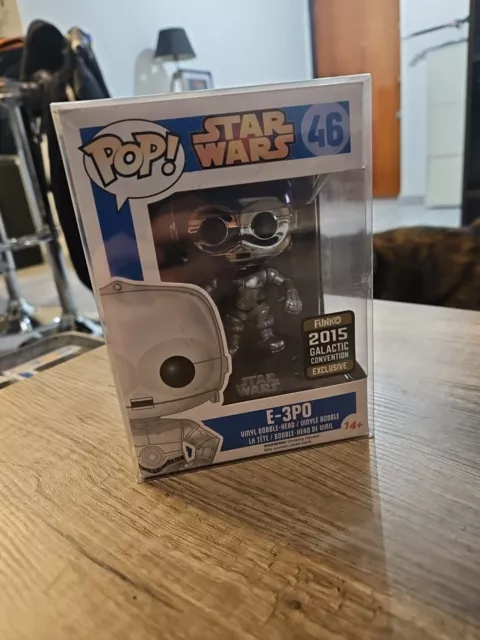 EN STOCK - FUNKO POP STAR WARS E-3PO Exclusive 2015 Galactic Convention