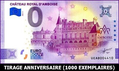2022 Anniversaire 89 ANCY-LE-FRANC Château Billet Euro Souvenir 