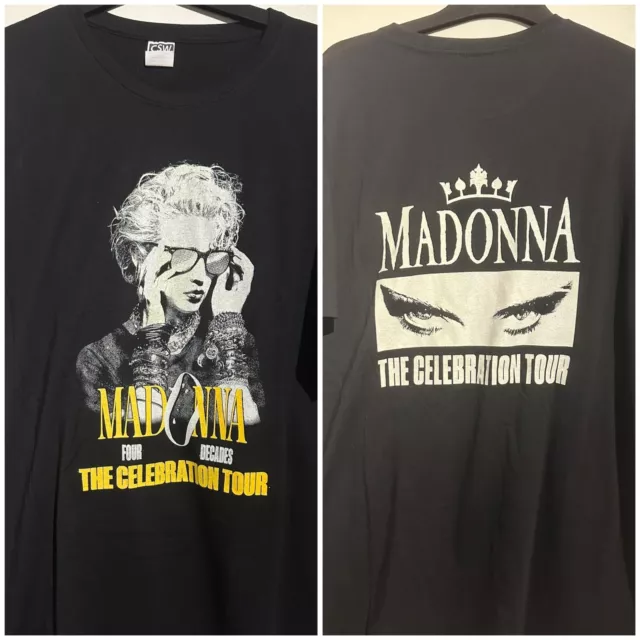 madonna celebration tour T Shirt Size xl Los Angeles