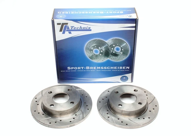 Disques De Frein TA Technix Arrière Pour Peugeot 405 - Diamètre 247mm, 4 Trous