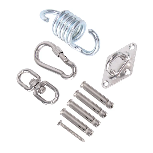 1 Set von schweren dauerhaften Schwung fester Plattenfeder Haken Swing Hanger
