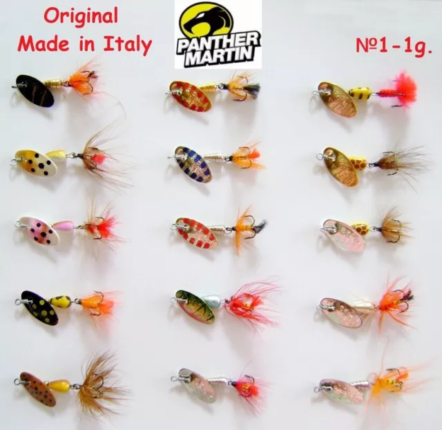 PANTHER MARTIN FLY 1g. Fishing,Spinning,Indicator,K � Der ,Trout,Pike,Perch  £2.98 - PicClick UK