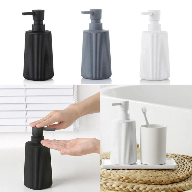 with Pump Soap Dispenser 250ml Lotion Container Soap Pump  Bathroom Kitchen