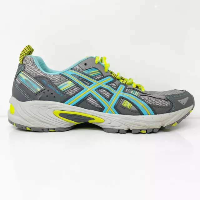 Asics Womens Gel Venture 5 T5N8N Gray Running Shoes Sneakers Size 7