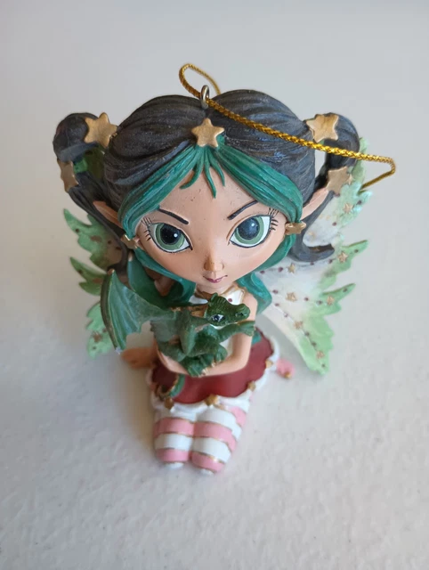 JASMINE BECKET GRIFFITH Strangeling LYRE FAIRY FIGURINE ORNAMENT JASMINE BECKET GRIFFITH Strangeling LYRE FAIRY FIGURINE ORNAMENT